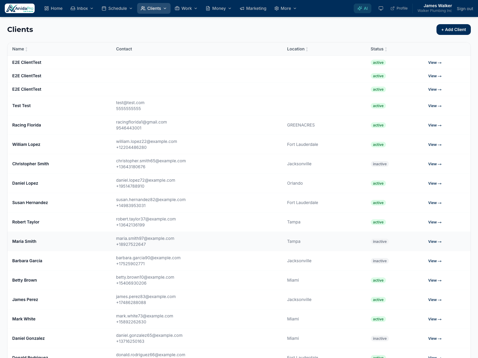 A professional client experience, personalized to you