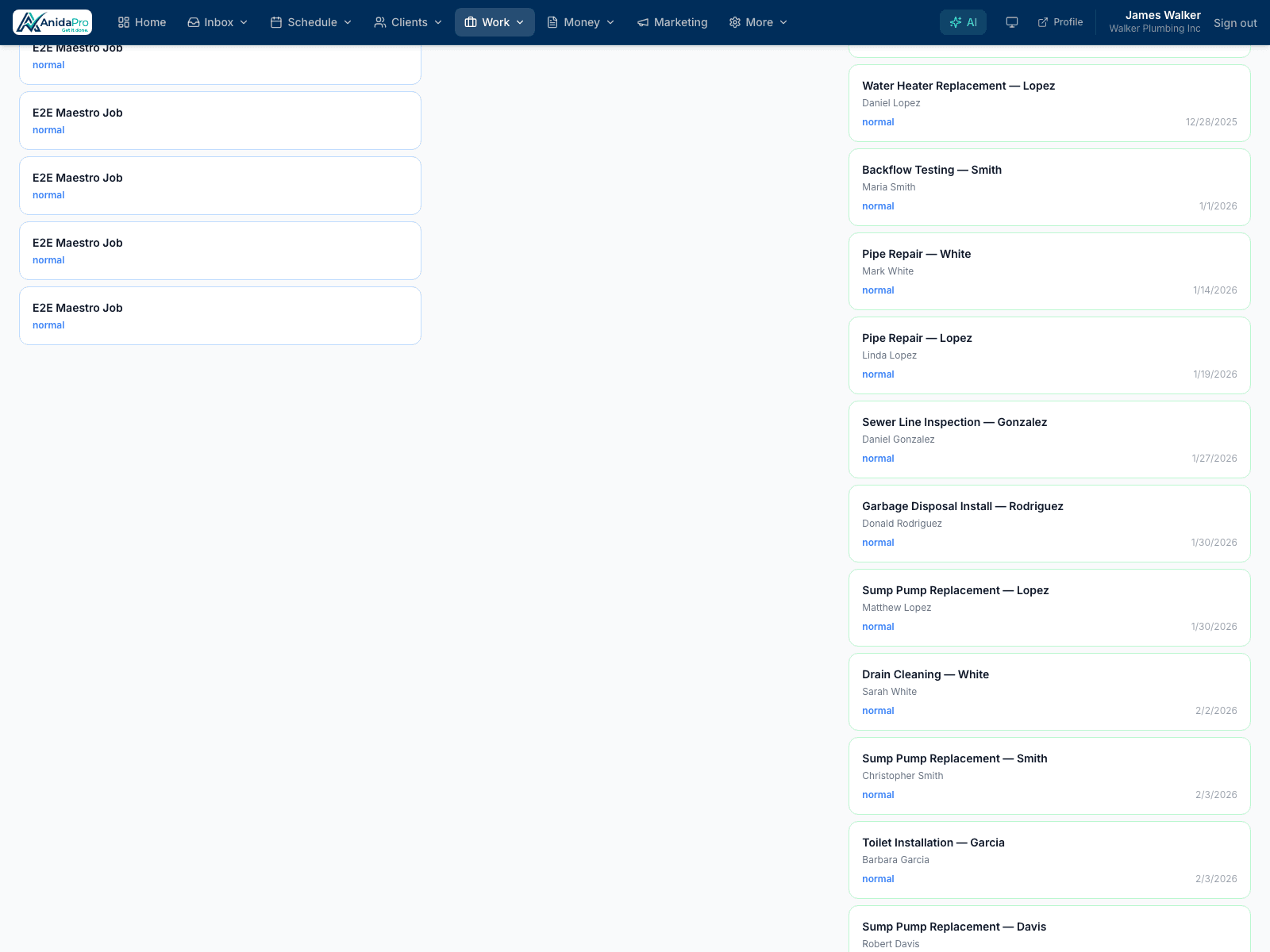 Checklists keep quality consistent