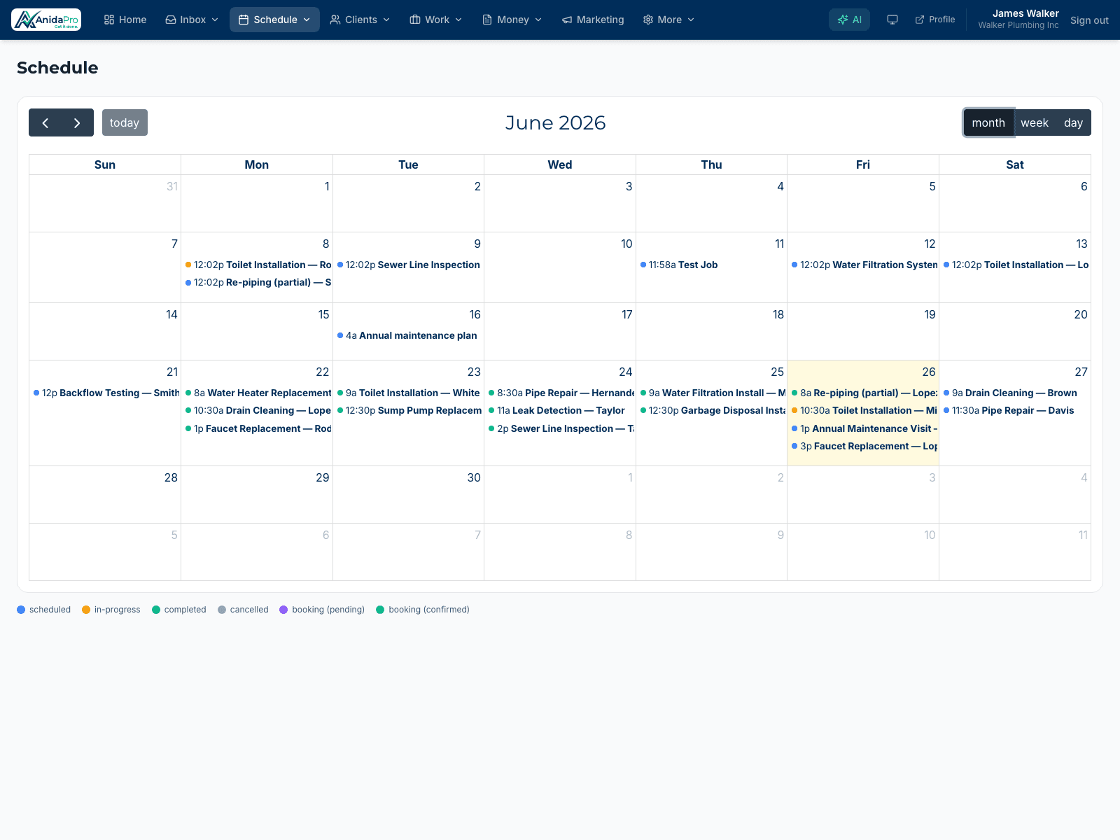 Let clients book you 24/7 — no phone tag required